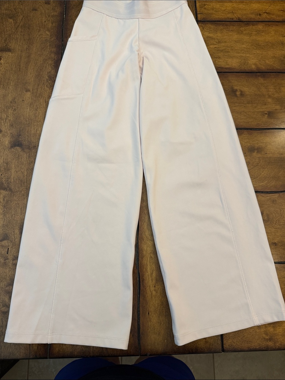 Abercrombie Kids Wide Leg Light Pink Pants